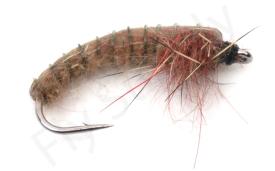 Euro Flies Caseless Caddis Tan #12