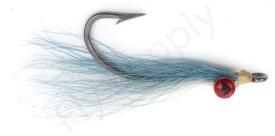 Euro Flies Clouser Minnow Blue/White #4/0
