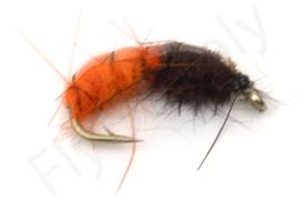 Euro Flies Czech Caddis Larva Caddis Orange #12