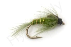 Euro Flies Olive Pheasant Tail Nymph #16
