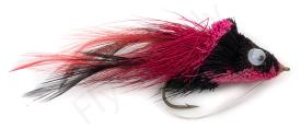 Euro Flies Perch & Pike Bug Diver Red/Black #6