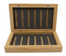 Euro Flies Premium Wooden Fly Box Medium