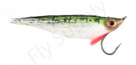 Euro Flies Saltwater Streamer Chartreuse/White #2