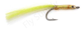 Euro Flies Surf Candy Chartreuse/White #1/0
