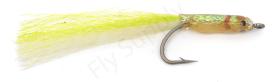 Euro Flies Surf Candy Chartreuse/White #2