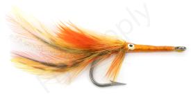 Euro Flies Tarpon Streamer Orange/Yellow #4/0