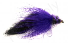 Euro Flies Tarpon Toad Rat Purple & Black #2/0