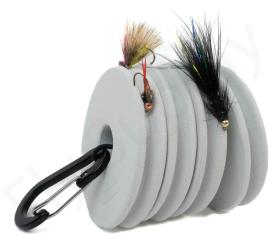 Euro Flies Tippet Holder & 4 Rigging Foam Set