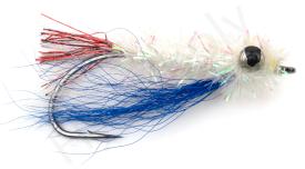 Euro Flies Zander & Pike Streamer Blue #4/0