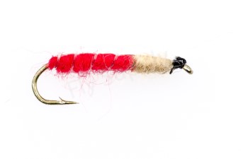 Euro Flies Natural Nymph Red #12
