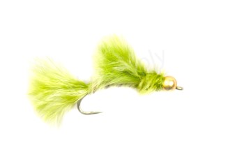 Euro Flies Tungsten Marabou Damsel Olive #8