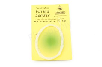 Poseidon Handcrafted Furled Leader With Ring 6ft 12LB
