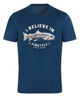 Firstfly Believe In T-Shirt Petrol