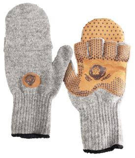 Fish Monkey Wooly Mitten Gloves