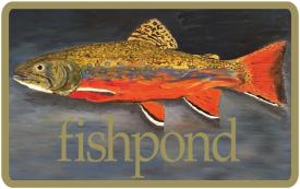 Fishpond Brookie 5 Inch Sticker