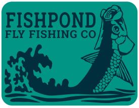 Fishpond Gabon 5 Inch Sticker