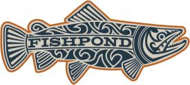 Fishpond Maori Trout 7 Inch Sticker