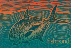 Fishpond Permit Paradise 5 Inch Sticker