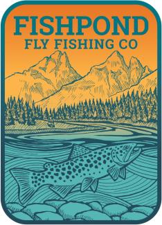 Fishpond Solitude 5 Inch Sticker
