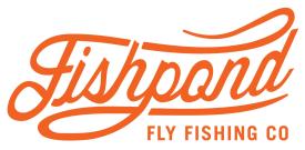 Fishpond Thermal Die Cut Heritage Orange 4.5 Inch Sticker