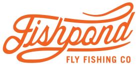Fishpond Thermal Die Cut Heritage Orange 9 Inch Sticker