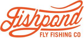 Fishpond Thermal Die Cut Heritage Orange 9.5 Inch Sticker