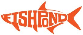 Fishpond Thermal Die Cut King Orange 8 Inch Sticker