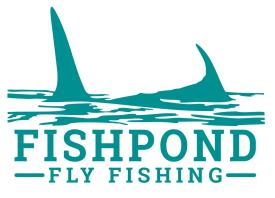 Fishpond Thermal Die Cut Tracker Aqua 6 Inch Sticker