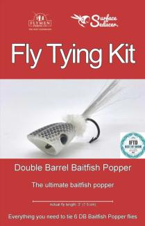 Fly Tying Kit Double Barrel Baitfish Popper