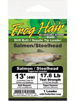 Frog Hair Salmon and Steelhead Leader 13 ft