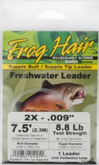 Frog Hair Supple Butt Fresh Water Leader 7,5 ft