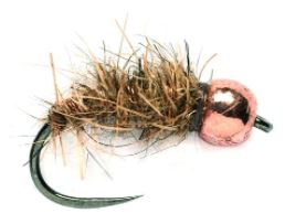 Fulling Mill Hare's Ear Copper Barbless #14