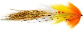 Fulling Mill Articulated Whistler Yellow/Orange #4/0