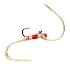 Fulling Mill Balanced Shammy Rainbow Flesh 3.0mm Red Spot #10