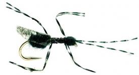 Fulling Mill Bill's Black Flying Ant #14
