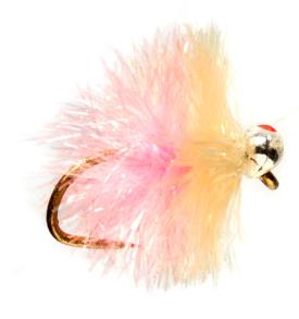 Fulling Mill Bung Blob Raspberry Split 3mm Red Spot #10