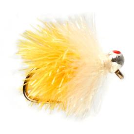 Fulling Mill Bung Blob Sunburst Split 3mm Red Spot #10