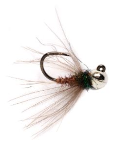 Fulling Mill CdC Pheasant Tail Jig Silver #18c