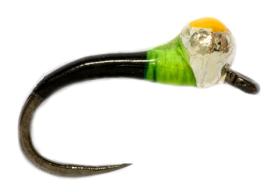Fulling Mill Croston's Bung Buzzer Viva Barbless #14 - 2.5mm Yellow Spot