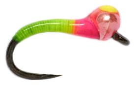 Fulling Mill Croston's Bung Buzzer Wildcard Barbless #14 - 2.5mm Yellow Spot