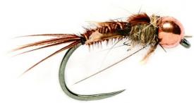 Fulling Mill Czech Pheasant Tail Copper Barbless #14