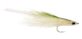 Fulling Mill Daz's Sandeel Olive & White #2/0