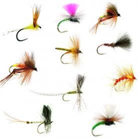 Fulling Mill Dry Flies Set 10pc BESTSELLER