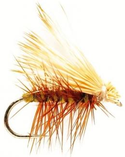 Fulling Mill Elkwing Caddis Olive #14