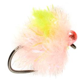 Fulling Mill Fire Spot Egg Pink 3mm Red Spot #10