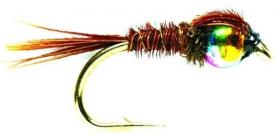 Fulling Mill Hot Head Pheasant Tail Rainbow #12