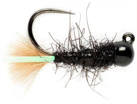 Fulling Mill KJ Black Jig Barbless #12