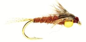 Fulling Mill Mayfly Brown Gold Nugget #10