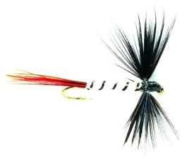 Fulling Mill Mayfly Spent Black Drake #10