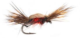 Fulling Mill McPhail Double Humpy Bibio #12